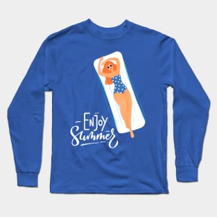 Enjoy Summer Long Sleeve T-Shirt